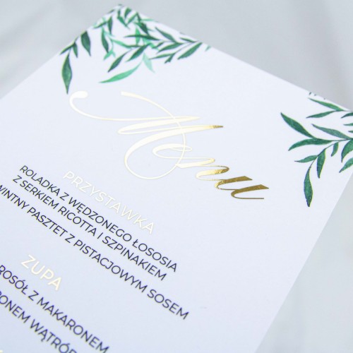 Zacieniony Ogród | MENU dla każdego gościa