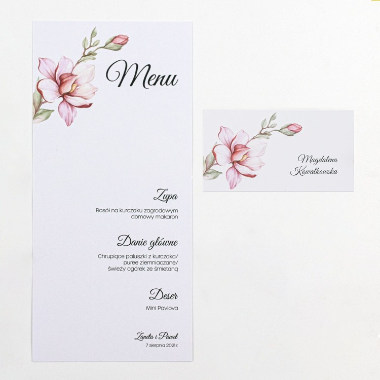 Nasza Bajka | MENU dla każdego gościa