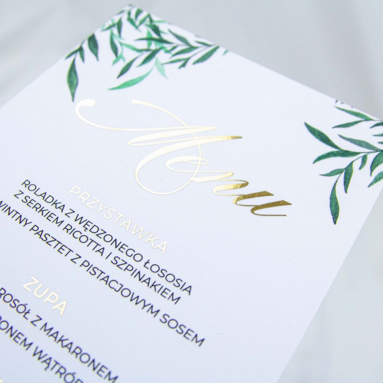 Zacieniony Ogród | MENU dla każdego gościa