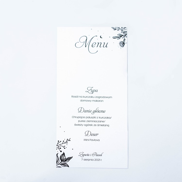 Kwiat Paproci | MENU dla każdego gościa