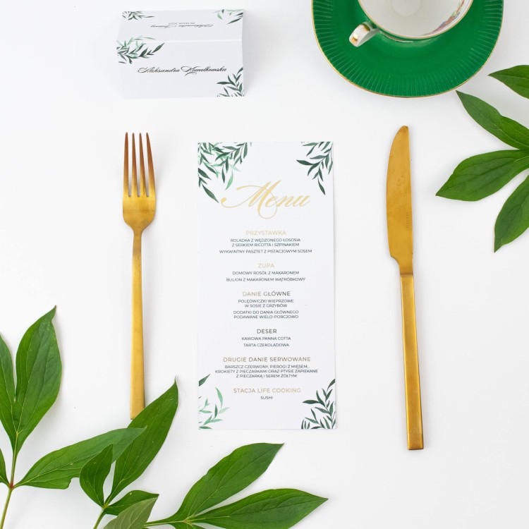 Zacieniony Ogród | MENU dla każdego gościa