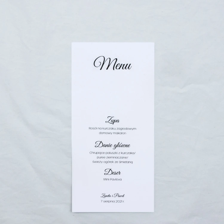Po Prostu Bliskość | MENU dla każdego gościa