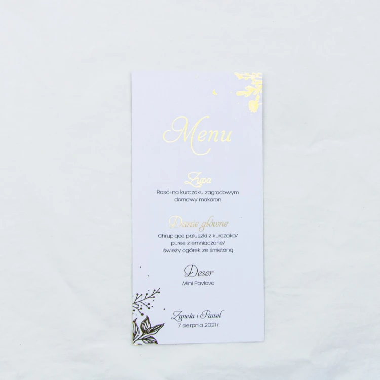Kwiat Paproci | MENU dla każdego gościa